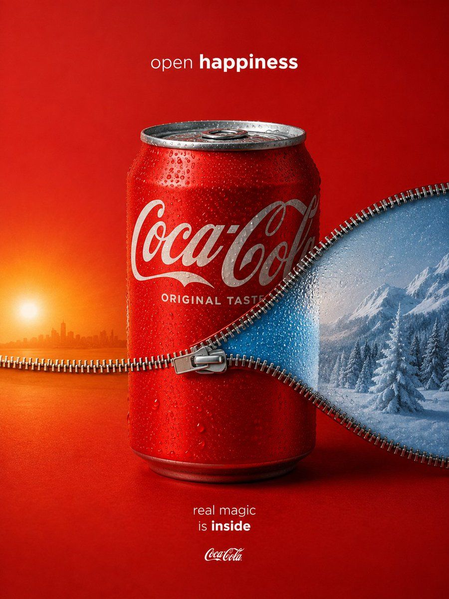 Coca-Cola Zipper Worlds 광고