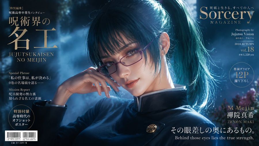 Sorcery Magazine 動漫雜誌封面