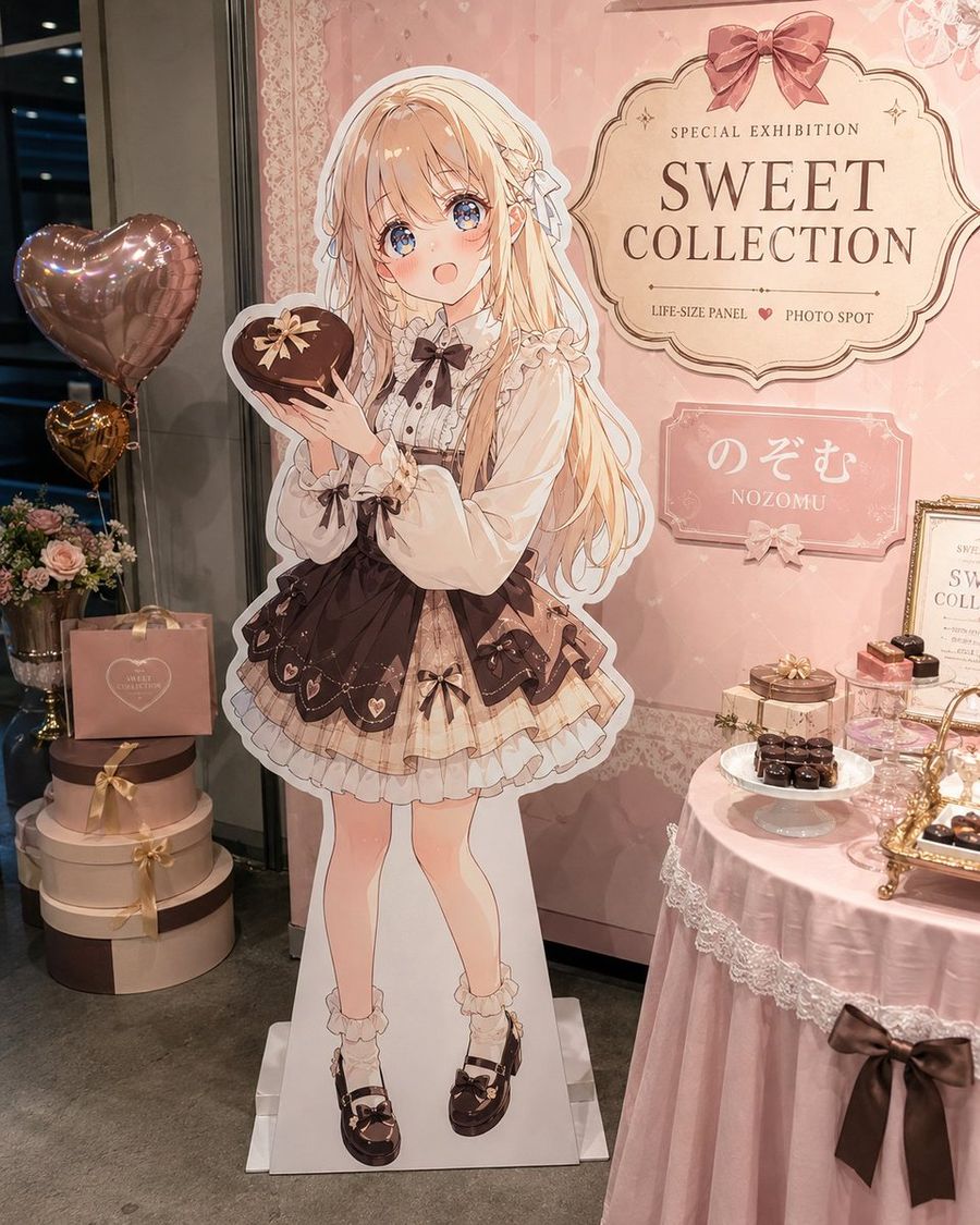 Anime Boyutlu Stand Fotoğraf Alanı