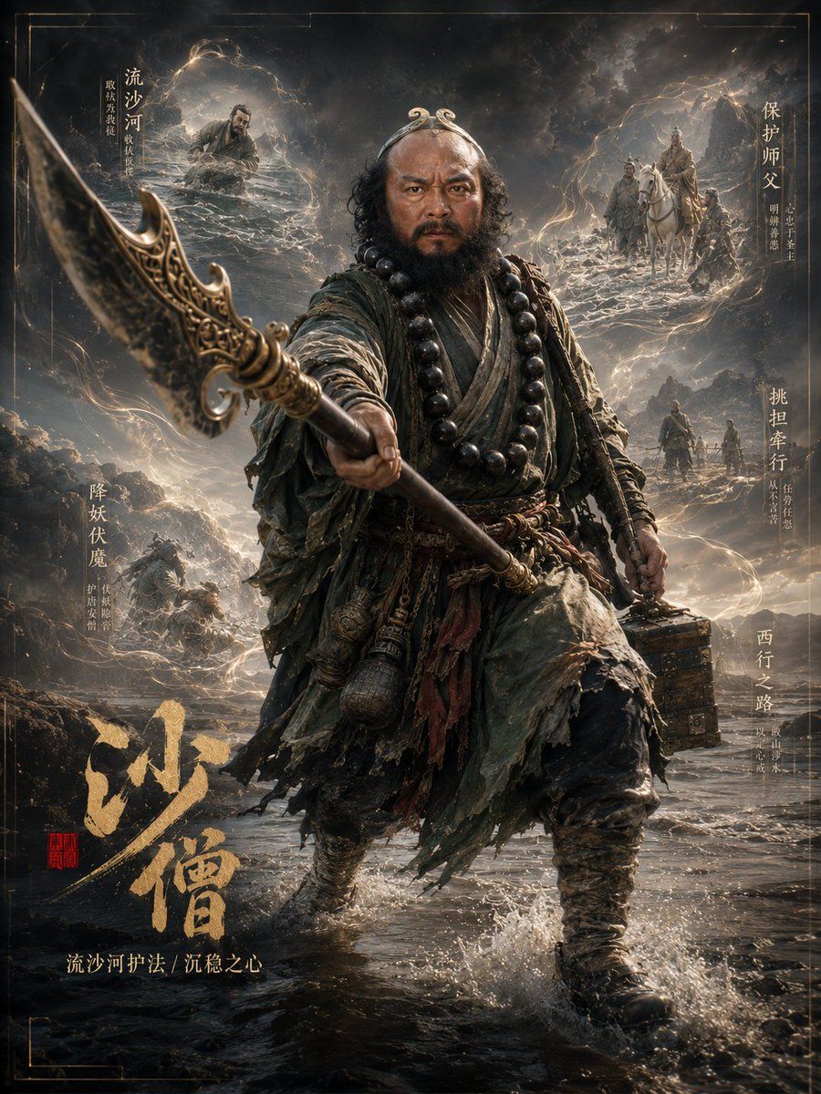 Sha Seng 3D Karakter Arşivi Posteri