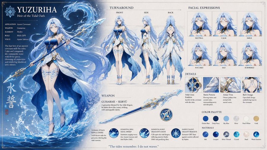 アニメ RPG キャラクター設定資料集
