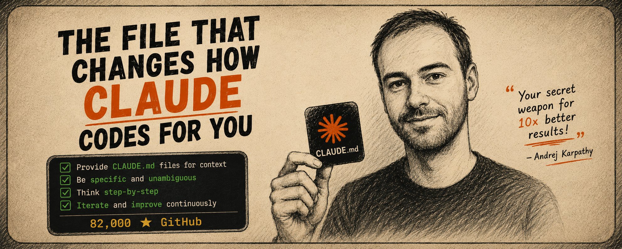 CLAUDE.md của Karpathy đạt top 1 trên GitHub với 82.000 sao vì hầu hết lập trình viên đang sử dụng Claude Code sai cách.