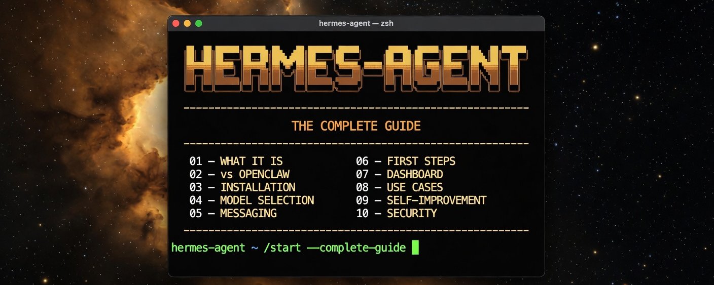 HERMES AGENT：完整指南。從零開始打造自我優化的 AI 員工