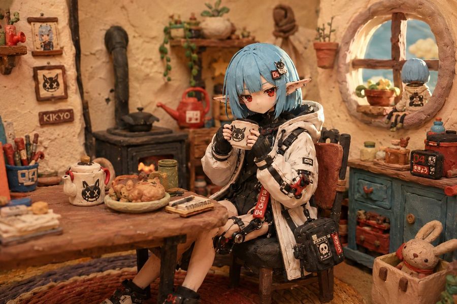 手作りクレイアニメ風 i2i