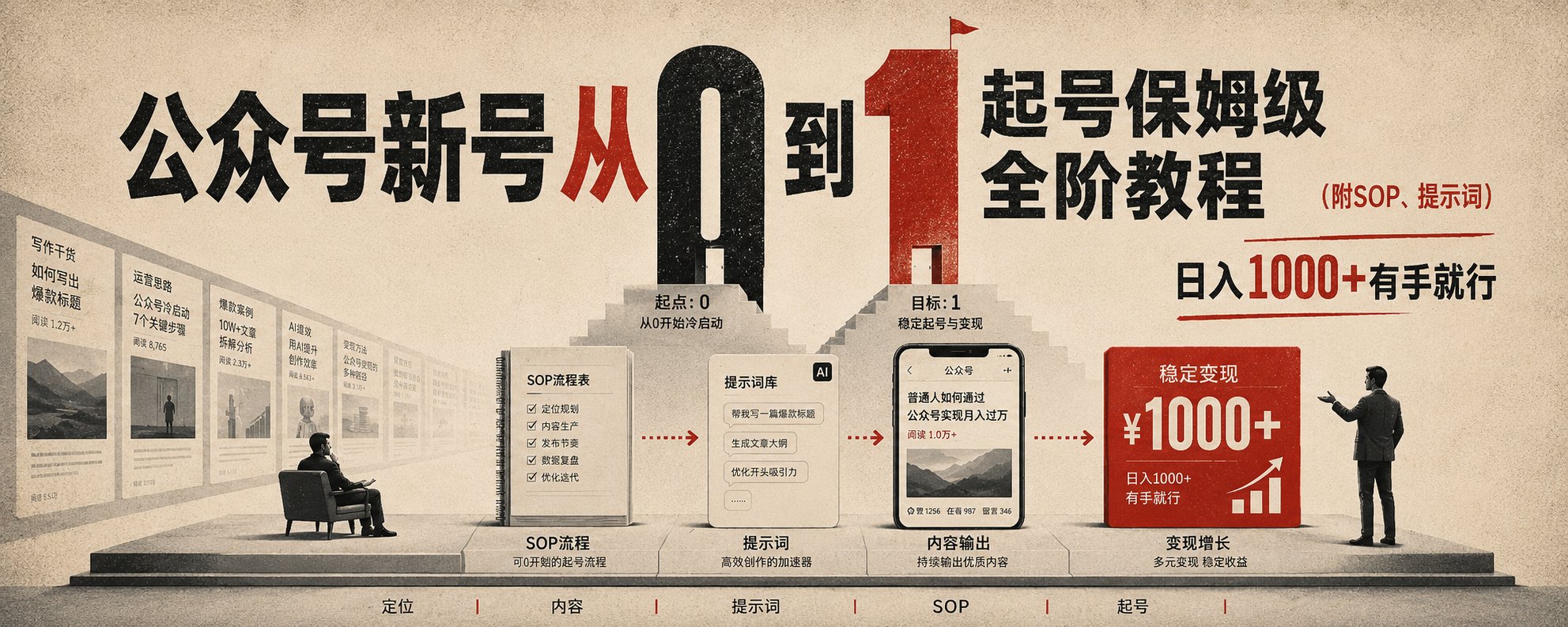 WeChat 公式アカウントを 0 から 1 へ：完全ガイド（SOP およびプロンプト付き）