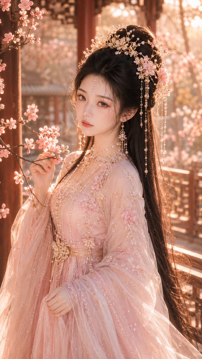 고대 중국 판타지 초상화