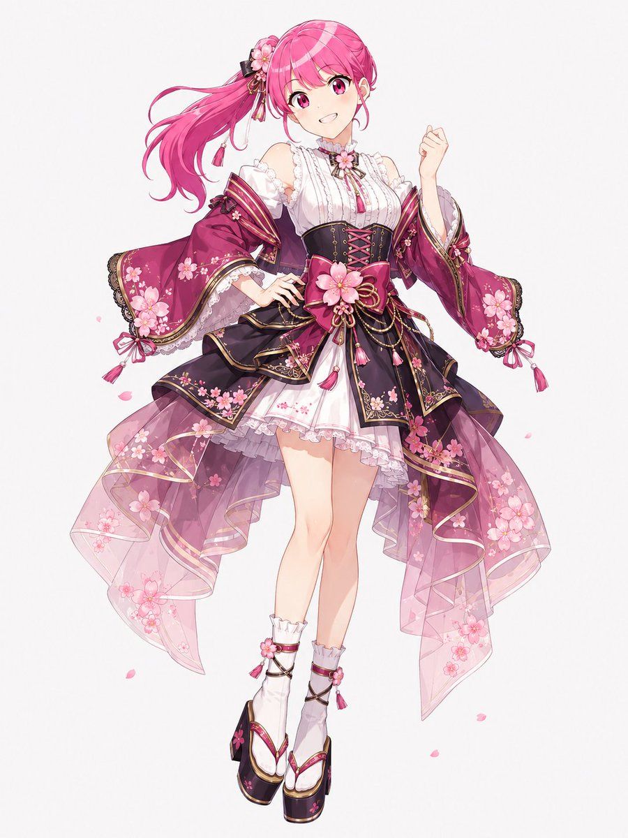Wa-Modern Sakura İdol Elbisesi