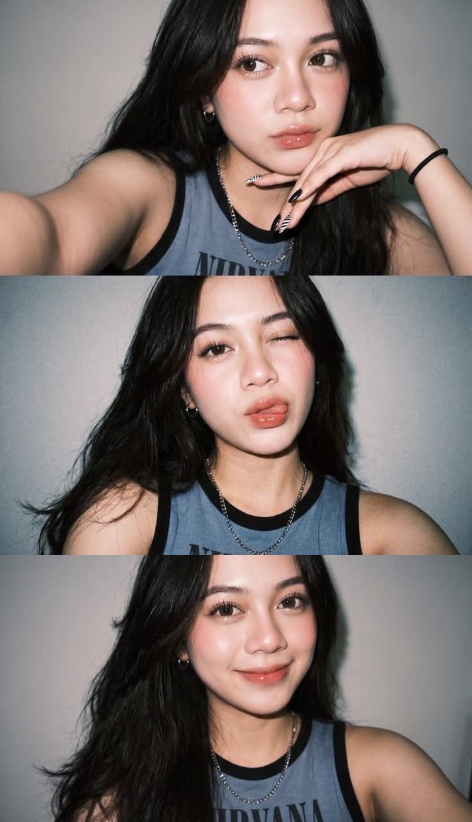 Collage de selfies style Gen Z