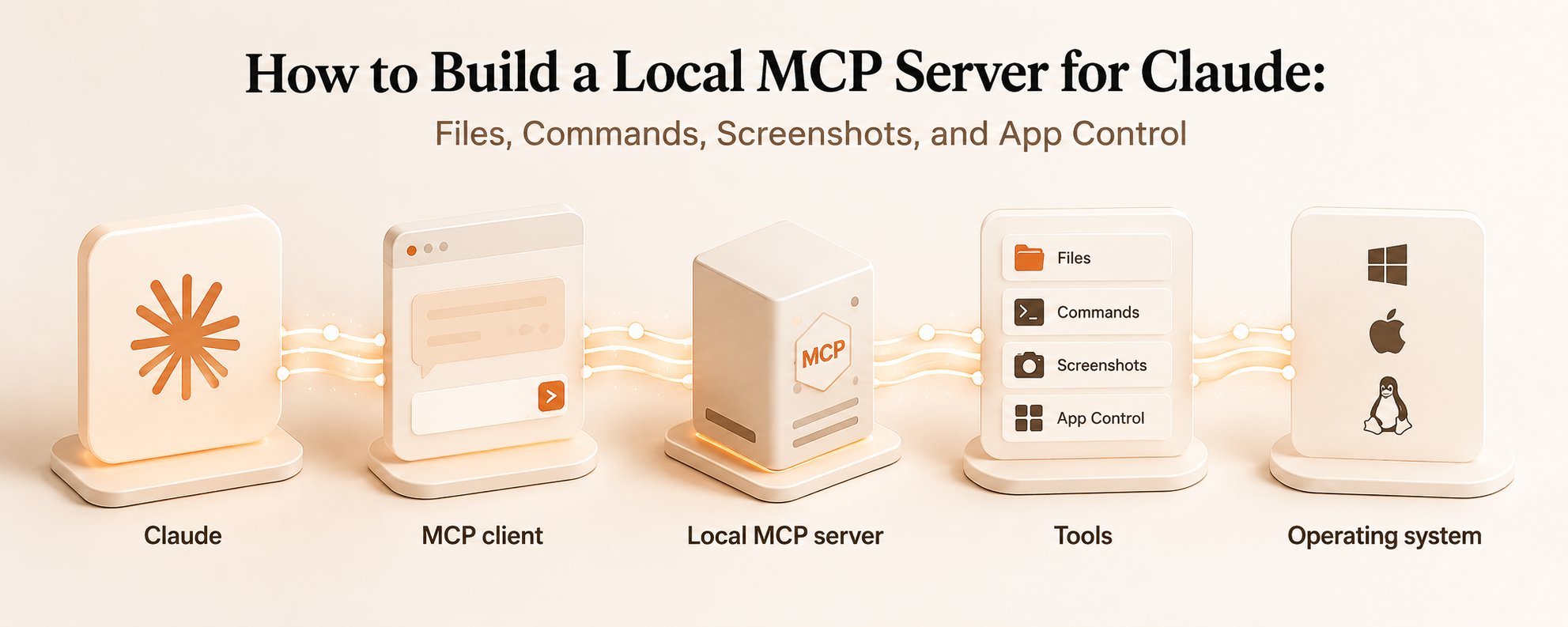 如何为 Claude 构建本地 MCP Server：文件、命令、截图与应用控制