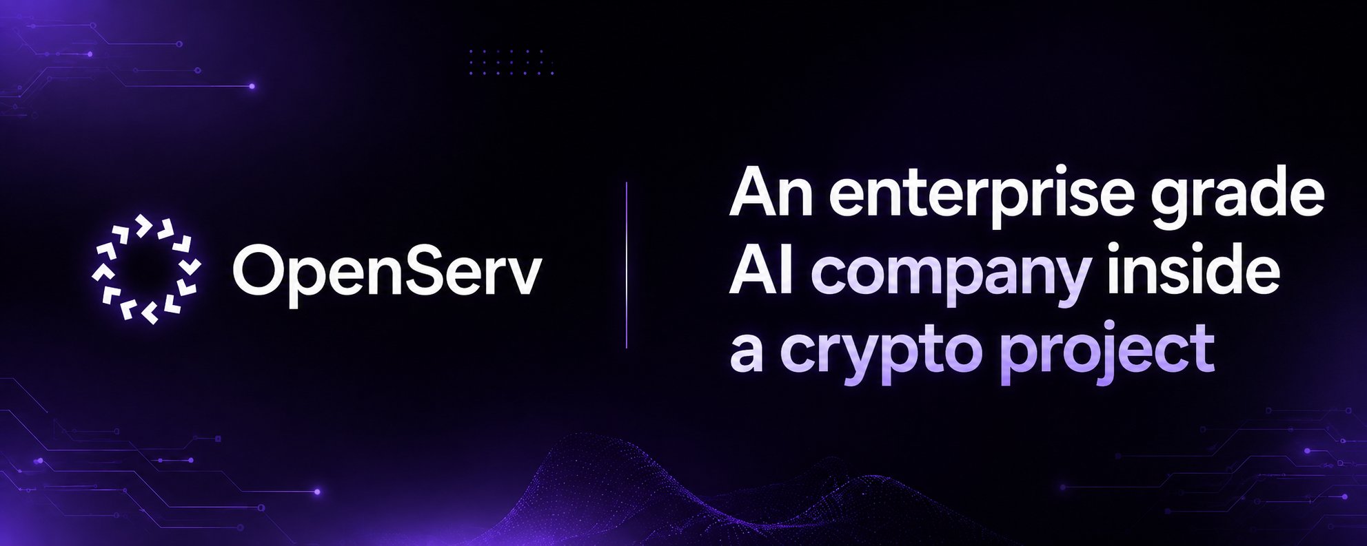 OpenServ：加密專案中的企業級 AI 公司