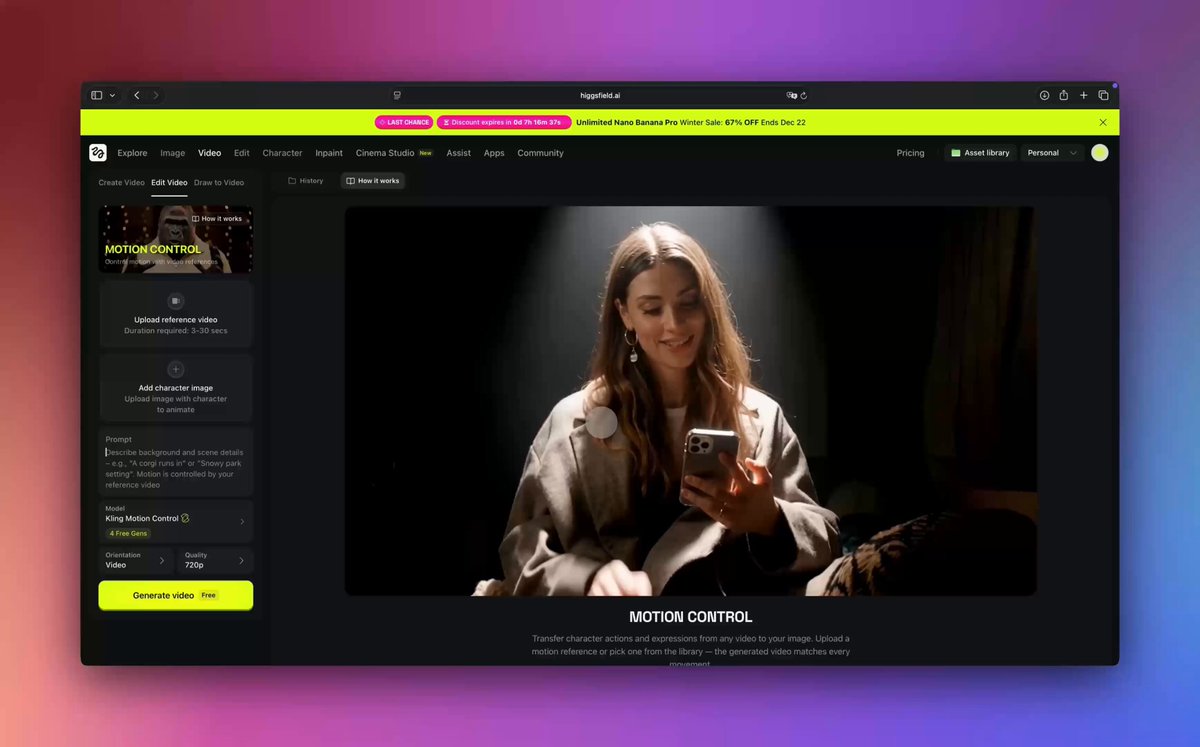 Higgsfield AI 🧩 - inline image
