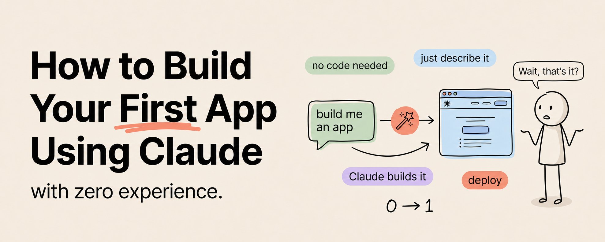 未経験から Claude を使って初めてのアプリを開発する方法（完全版コース）