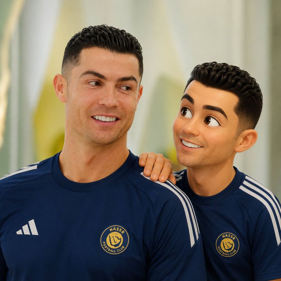 3D Caricature Companion Effect