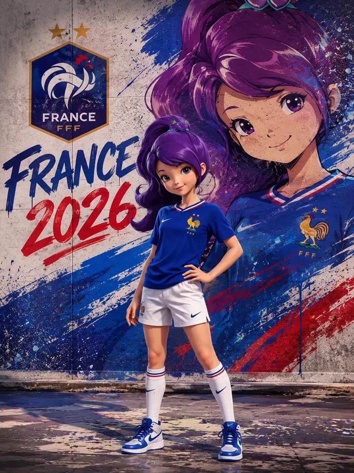 Kentsel Grafiti Futbol Posteri