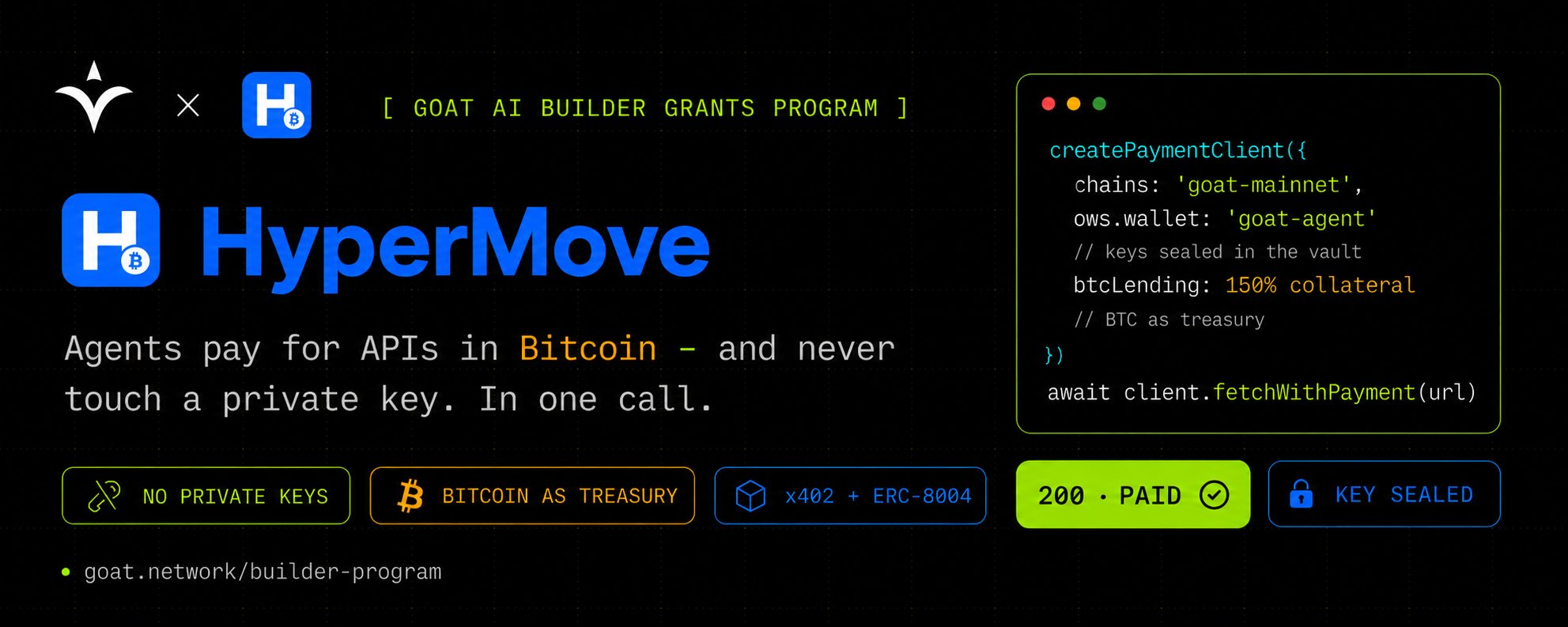HyperMove 소개: AI 에이전트를 위한 비트코인 기반 결제 솔루션