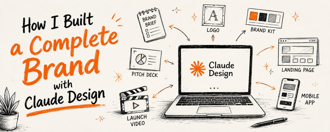 Claude Design を活用して月収 8,400 ドルのブランドを構築した方法