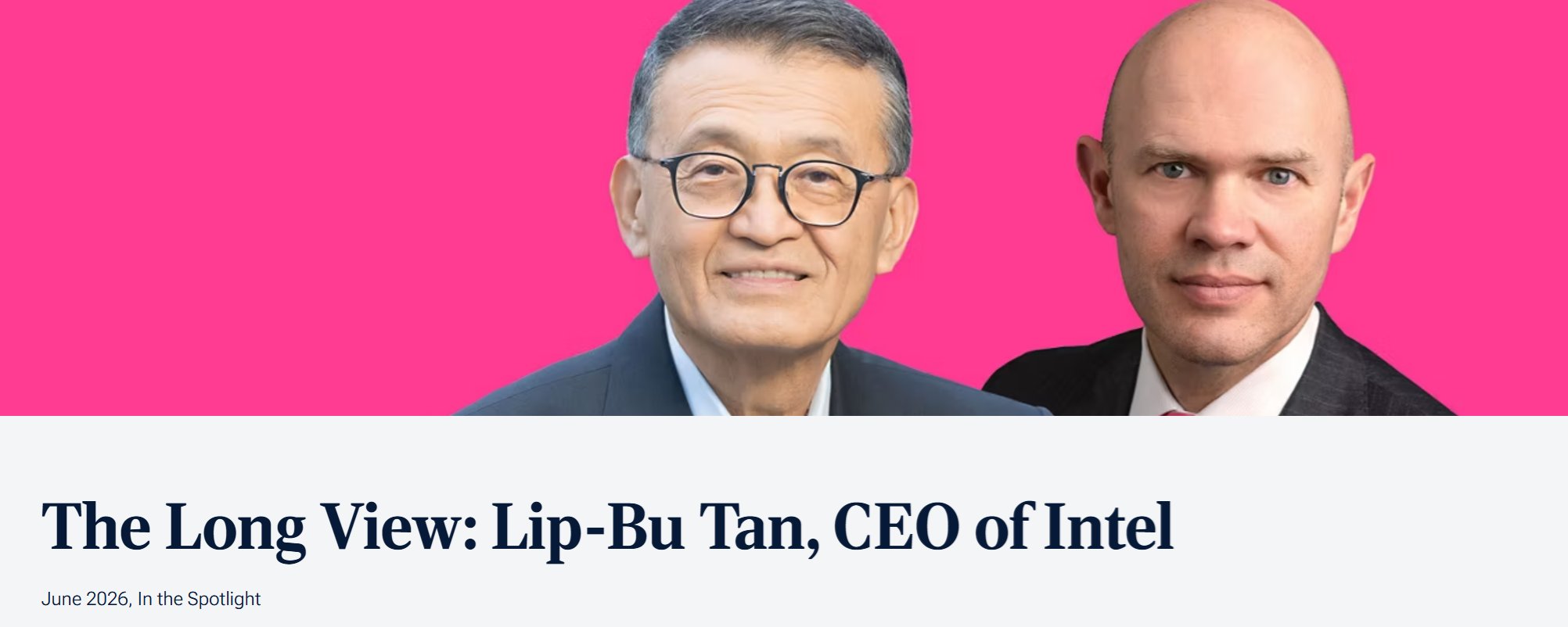 英特尔 CEO Lip-Bu Tan 专访：重塑英特尔的五大战略，Agentic AI 让 CPU 重回舞台中央，14 个月完成 5 年计划