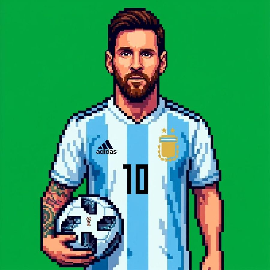 Foto de Perfil em Pixel Art Retrô