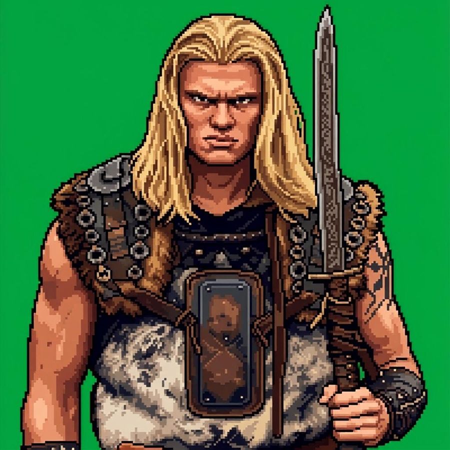 Foto de Perfil em Pixel Art Retrô