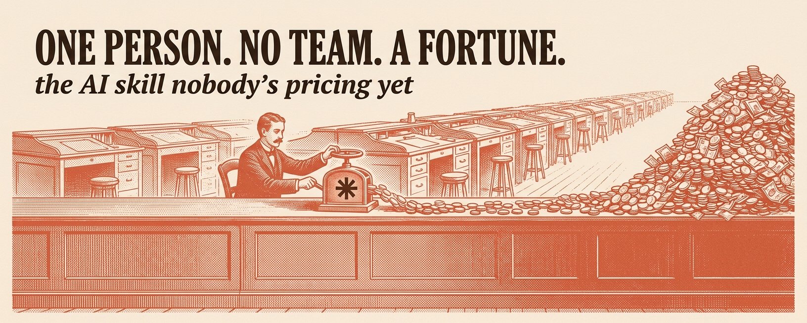 The Skill Quietly Minting The First Solo Millionaires Of The AI Era
