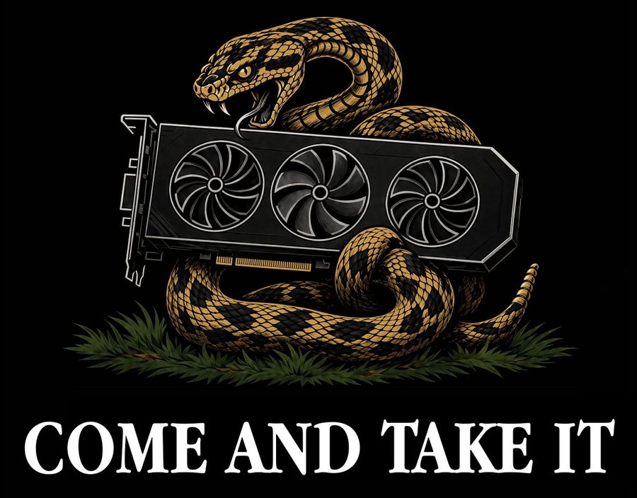 Rattlesnake GPU Come and Take It Grafiği
