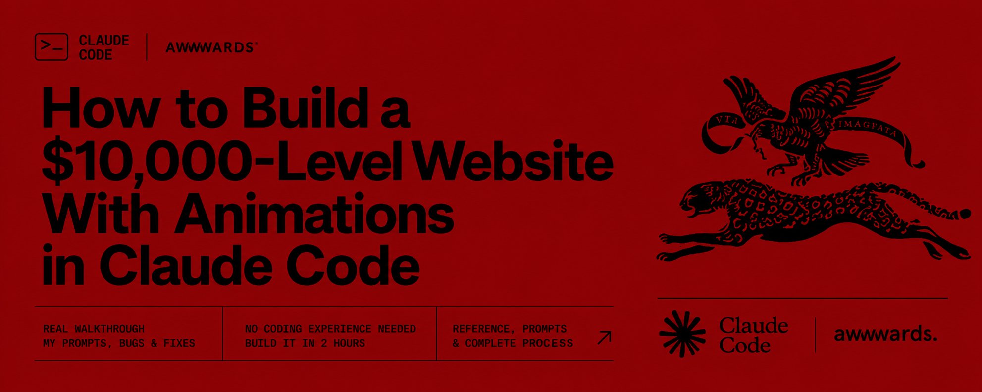 How to Build a $10,000-Level Website With Animations in Claude Code