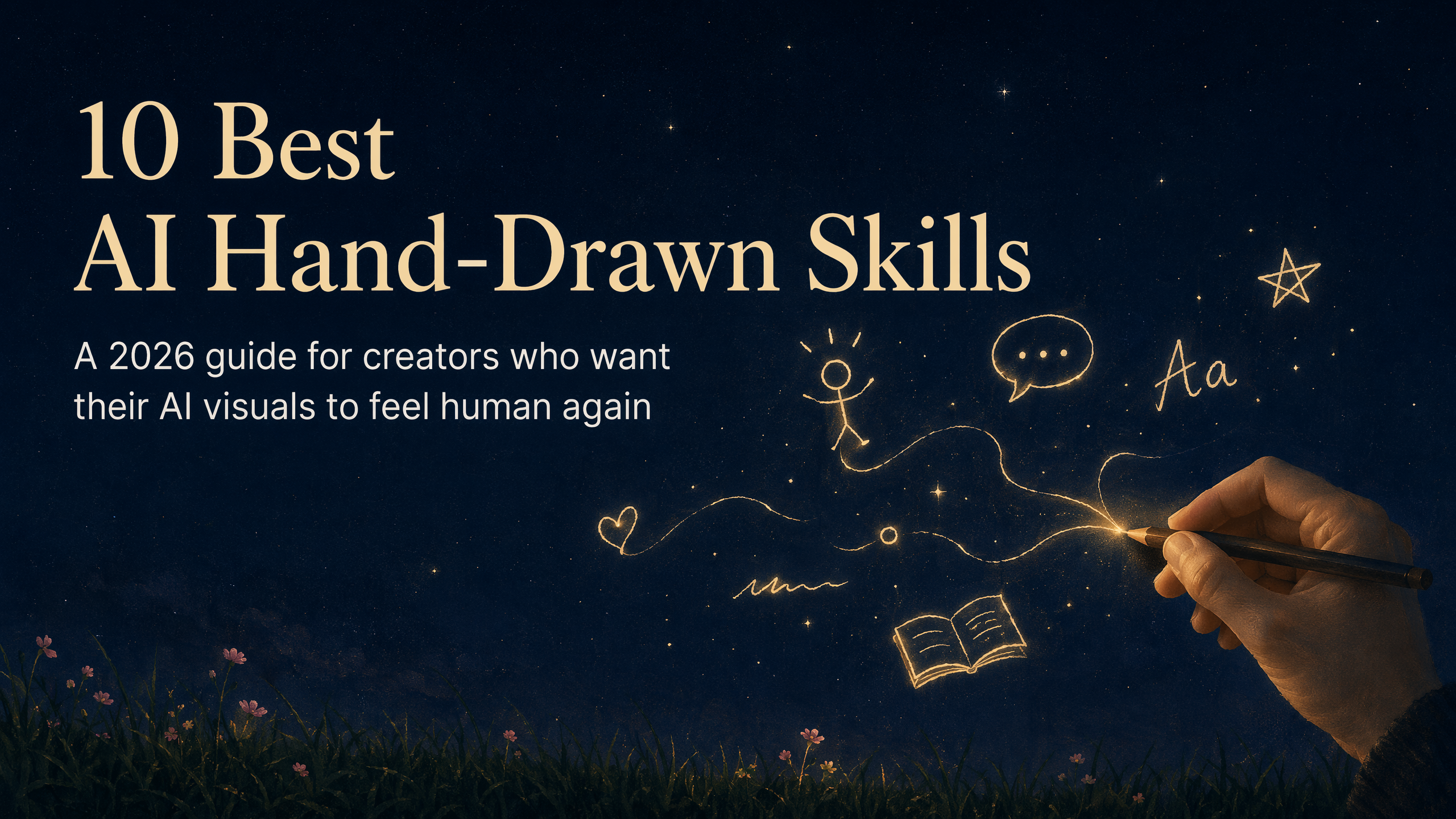 內容創作者必備的 10 大 AI 手繪風格 Skills ( 2026 年版 )