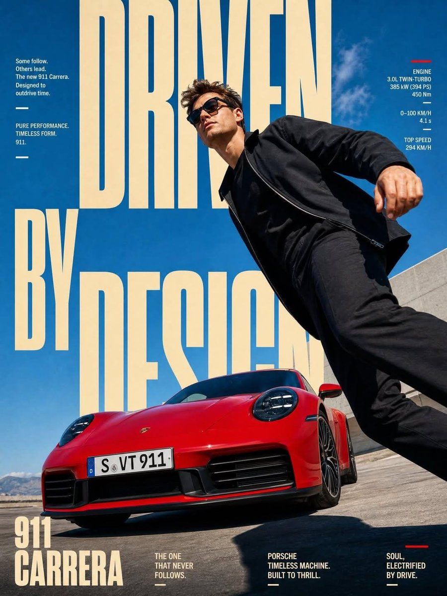 Editoryal Marka Poster Şablonu