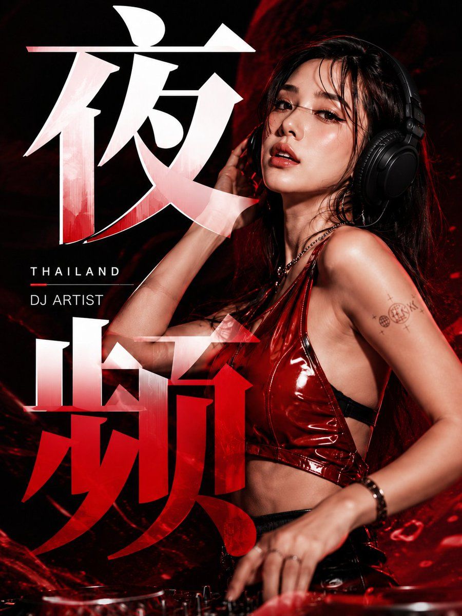 流行偶像排版封面艺术