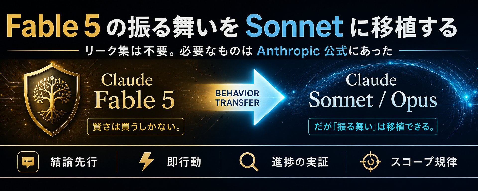 将 Fable 5 的行为模式迁移至 Sonnet：官方 Anthropic 文档中所需的一切