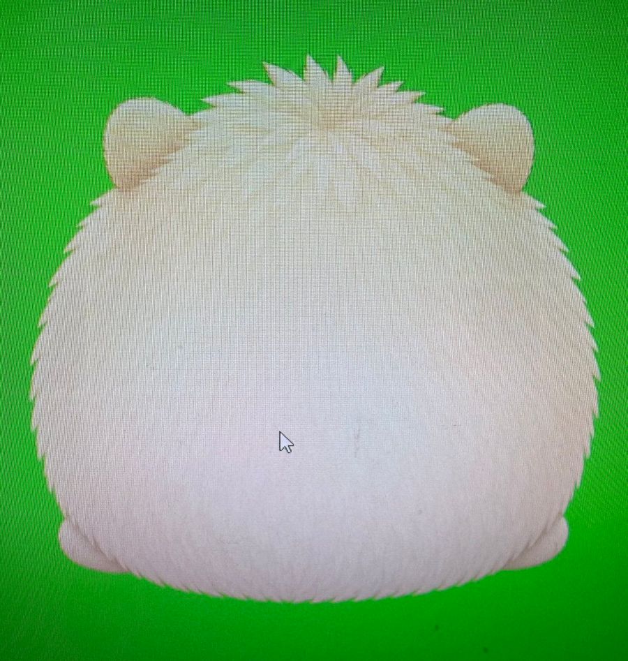 ふわふわペットの後ろ姿スプライト