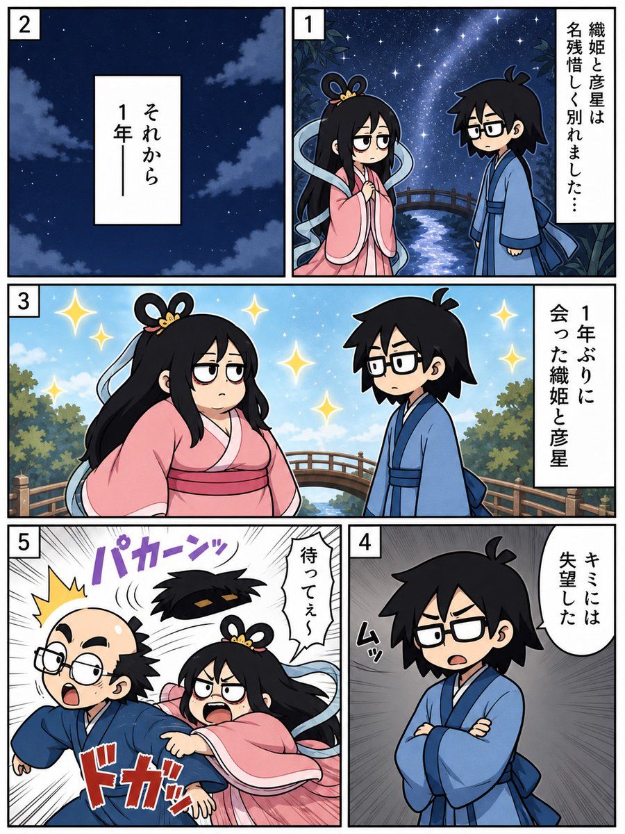 七夕再会マンガページ
