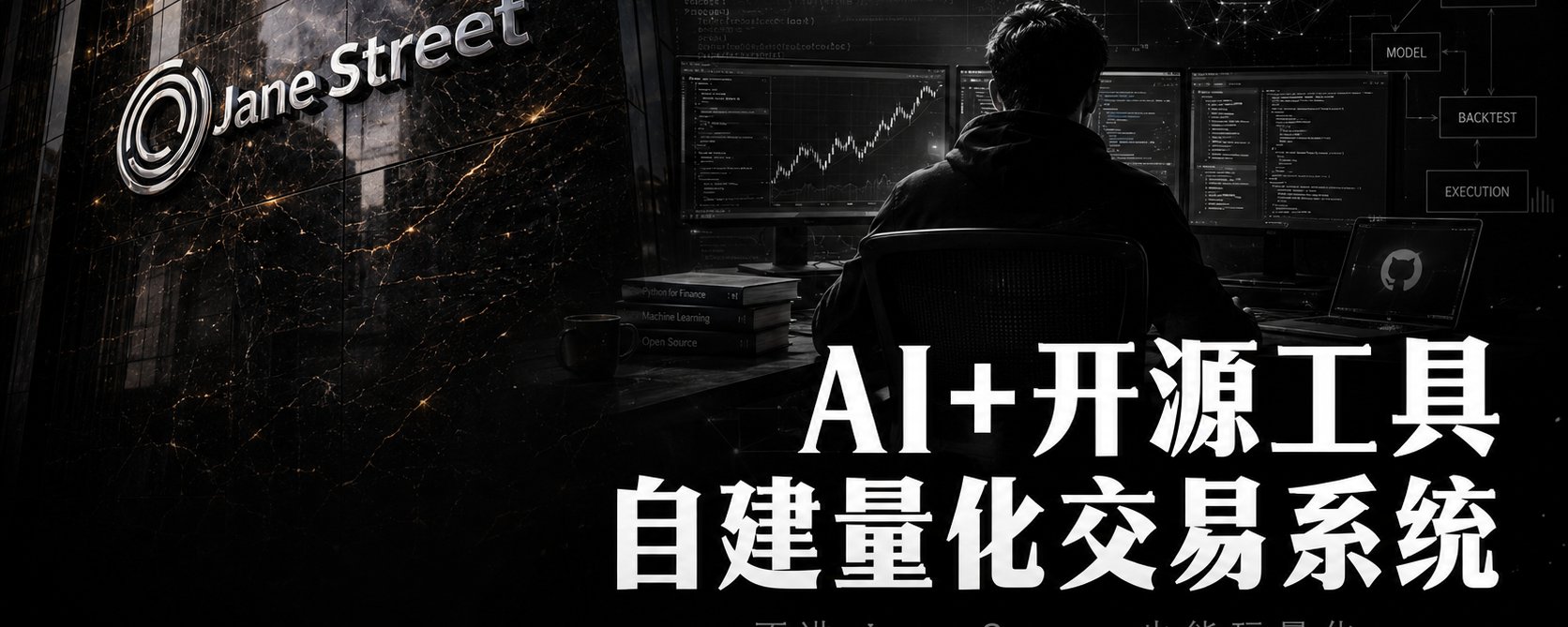Trading cuantitativo sin Jane Street: Construye tu propio sistema con IA y herramientas de código abierto
