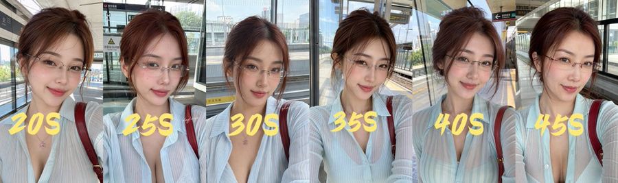 การทดสอบความสม่ำเสมอของตัวละครตามช่วงอายุ