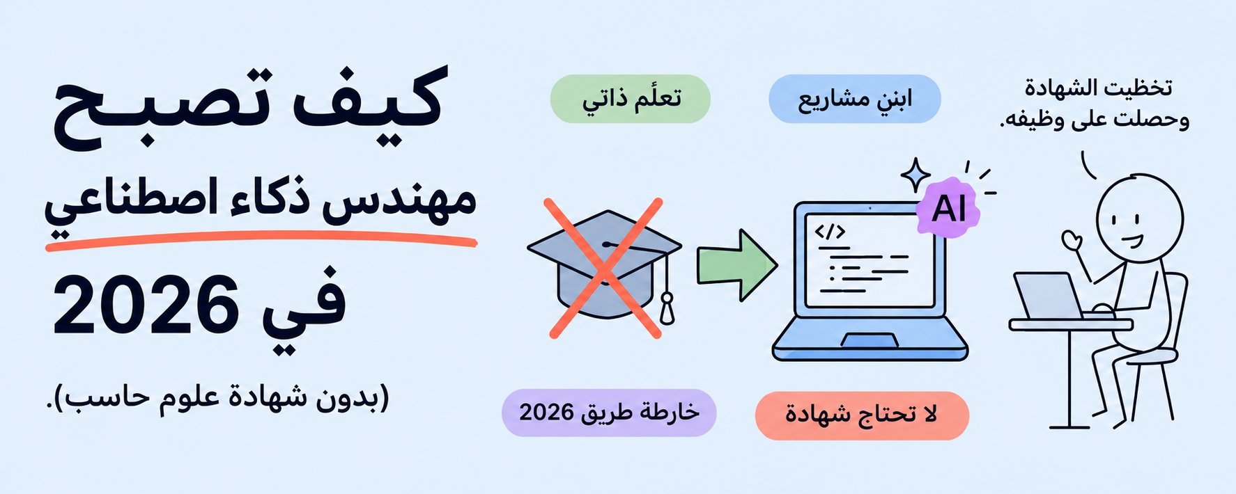 如何成為 2026 年的 AI 工程師（無需計算機科學學位）