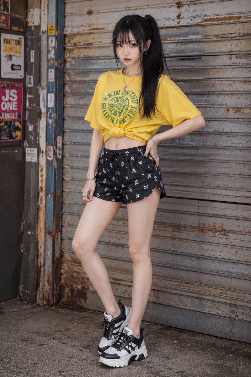 Moda Streetwear Casual de Verão Y2K
