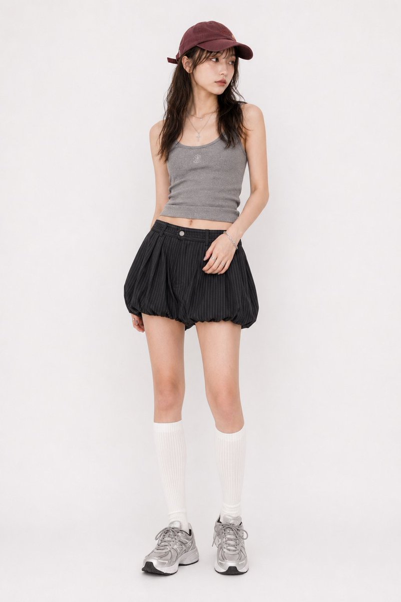Look de Regata Canelada Estilo Street Y2K