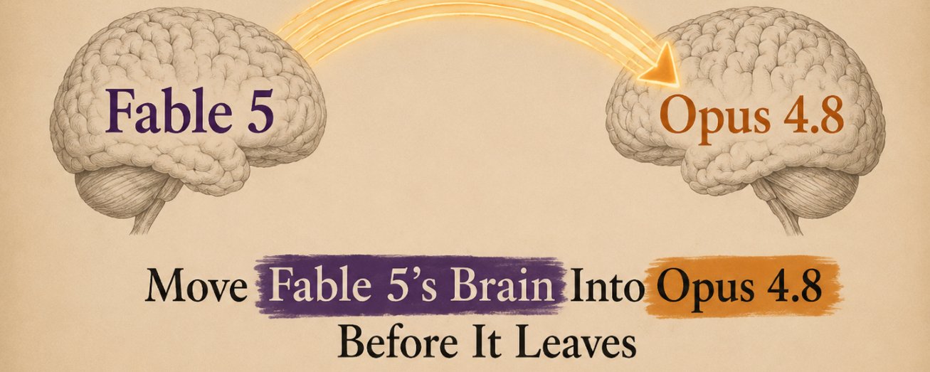 趁 Claude Fable 5 的思维模式消失前，将其复制下来