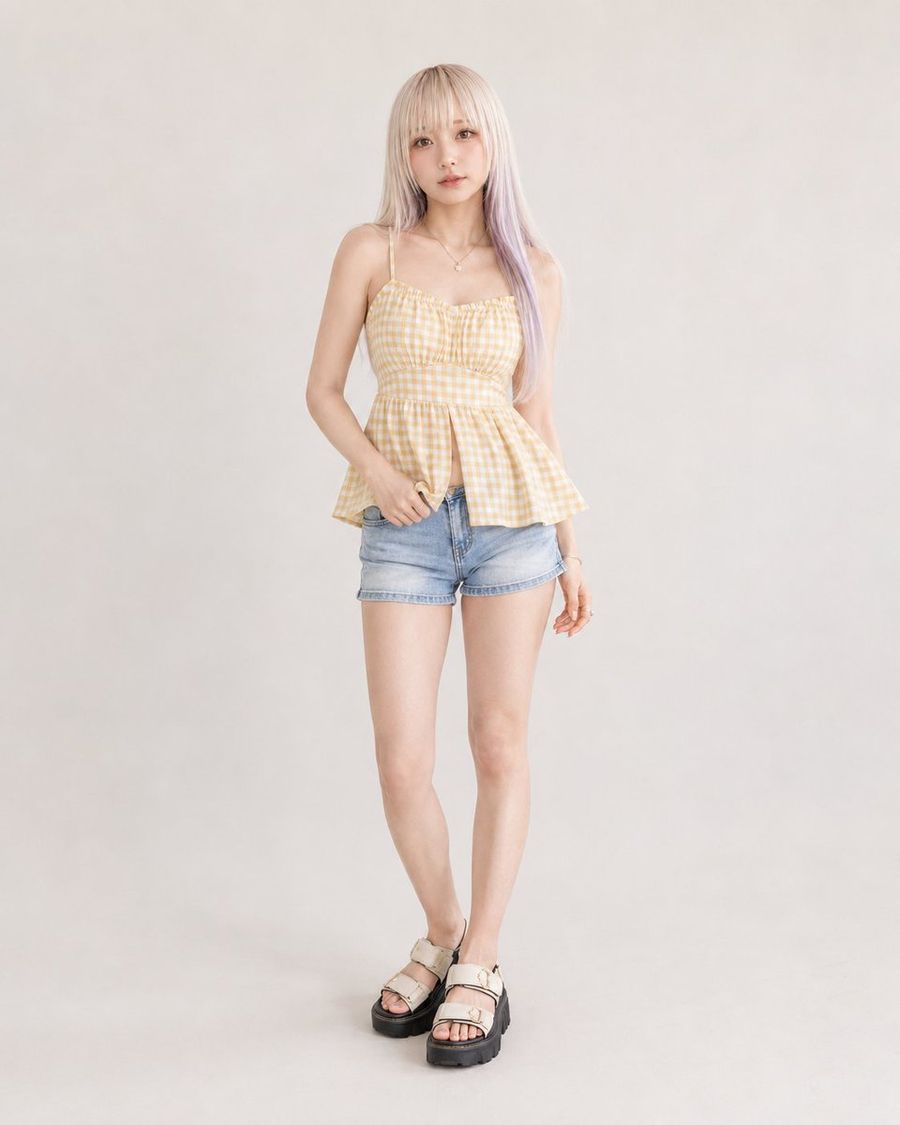 Tenue d'été décontractée et féminine