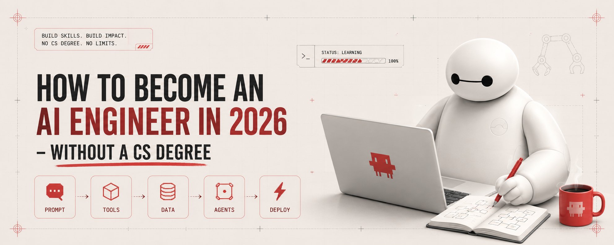 2026 yılında bilgisayar mühendisliği diploması olmadan nasıl AI mühendisi olunur?