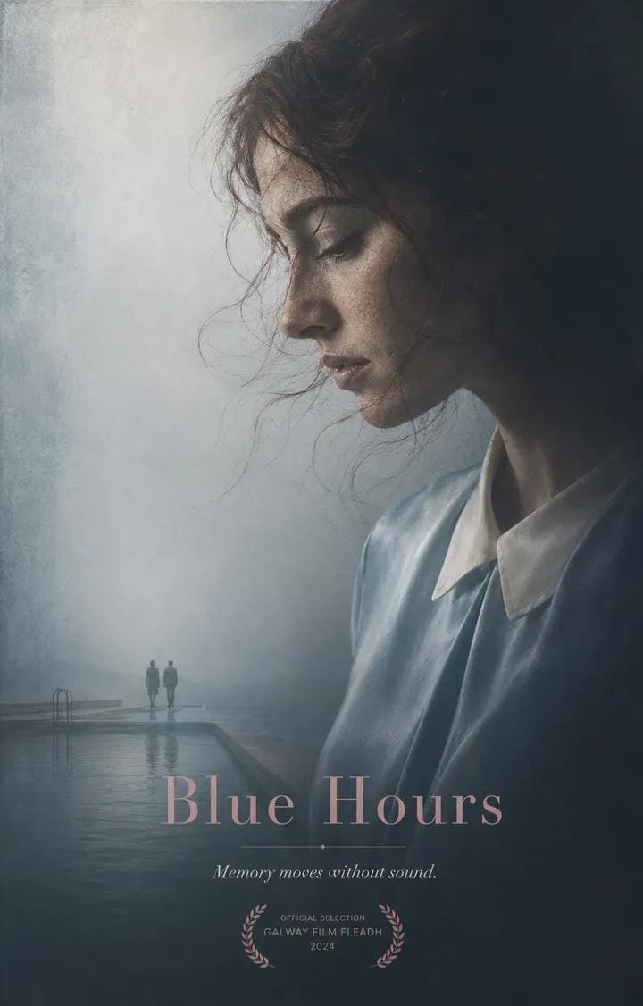 Minimalistische Arthouse-Filmplakat-Vorlage