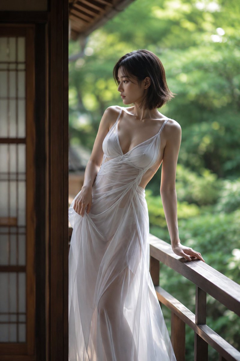 Japanese Veranda Portrait