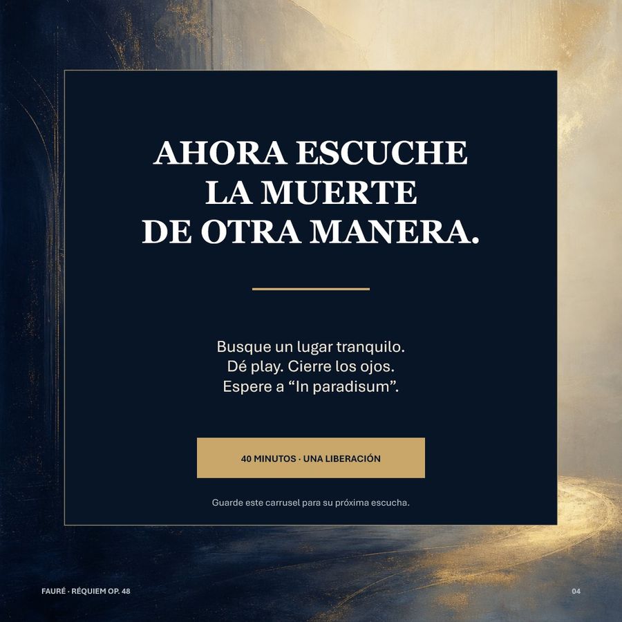 Luminous Fauré Requiem ポスター