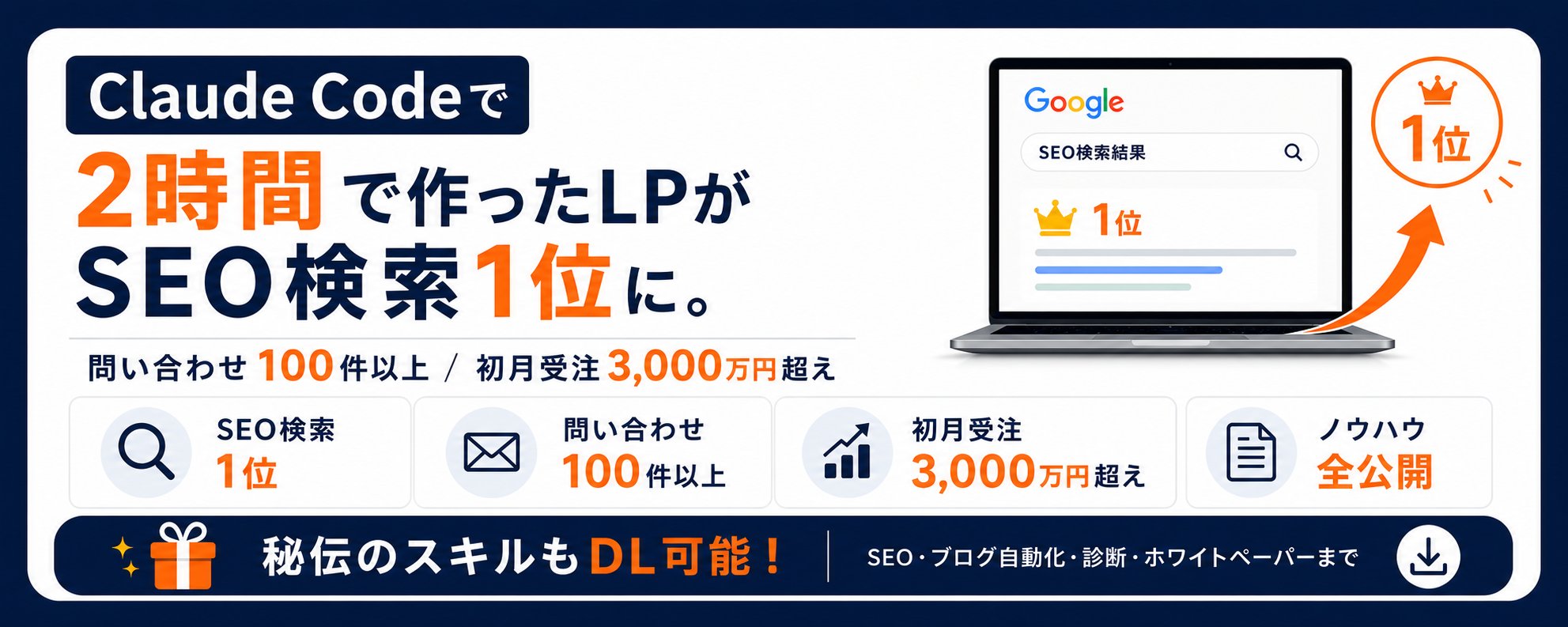 Claude Code ile 2 Saatte 1 Numaralı SEO Açılış Sayfasını Nasıl İnşa Ettim ve 30 Milyon Yen Satış Yaptım