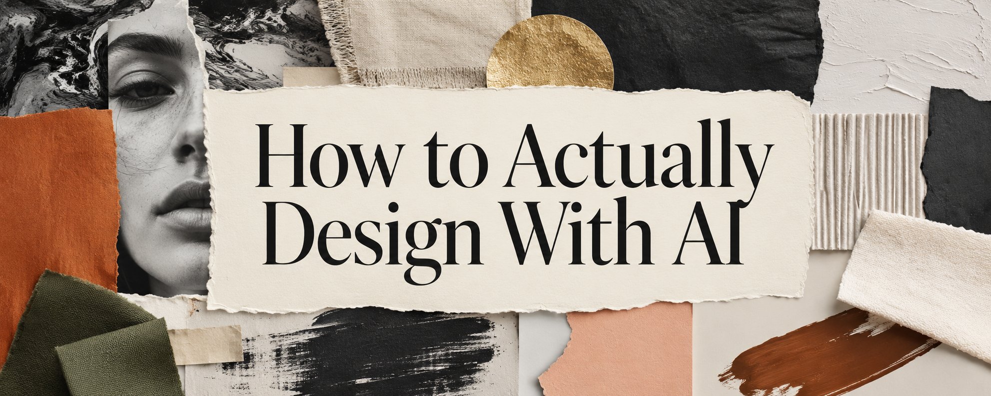 How To Actually Design With AI