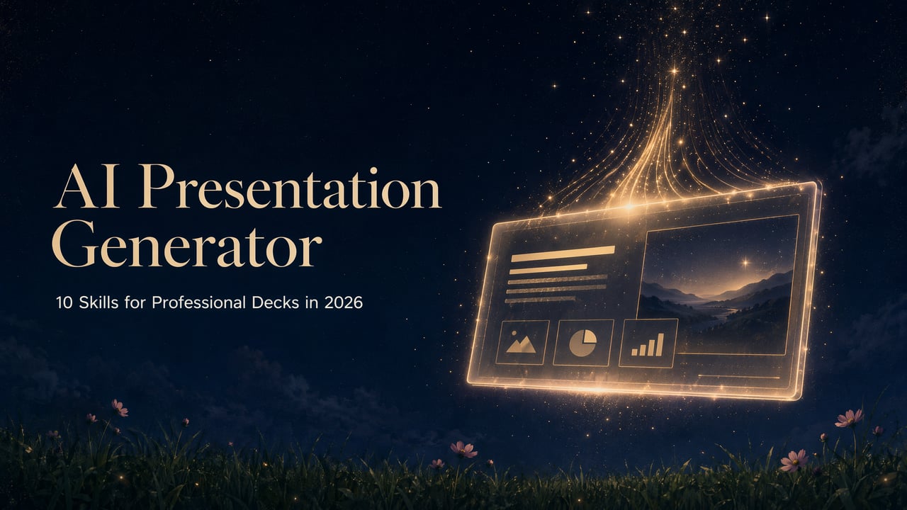 AI Presentation Generator: 10 Skills for Professional Decks in 2026