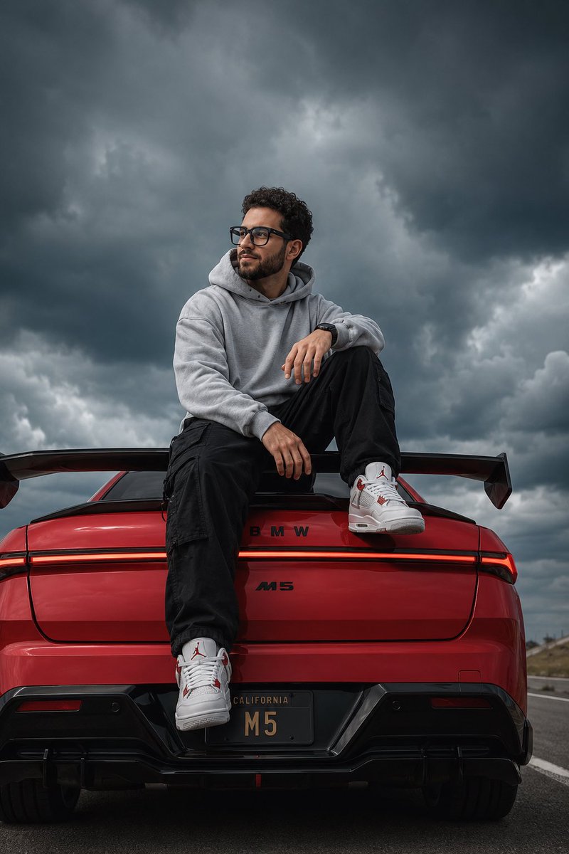 BMW M5 Automobil- und Modefotografie