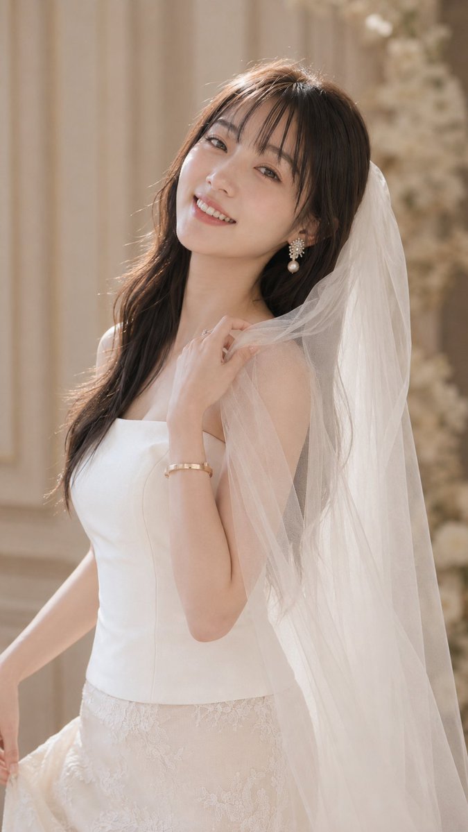 Ritratto di moda sposa ultra realistico