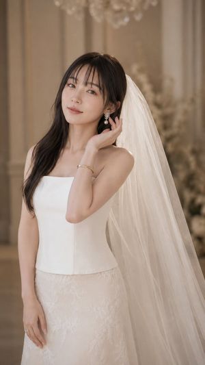 Ritratto di moda sposa ultra realistico - 4