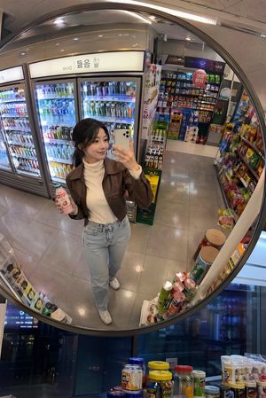 Korean Mart Spiegel-Selfie - 2